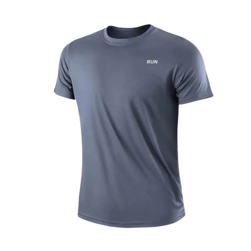 Sport-Shirt 2025: GENDAWAY Men's Quick Dry Short Sleeve Gym Running - Moisture Wicking Round Neck T-Shirt Training Exercise Sport Tops Lightweight Collection