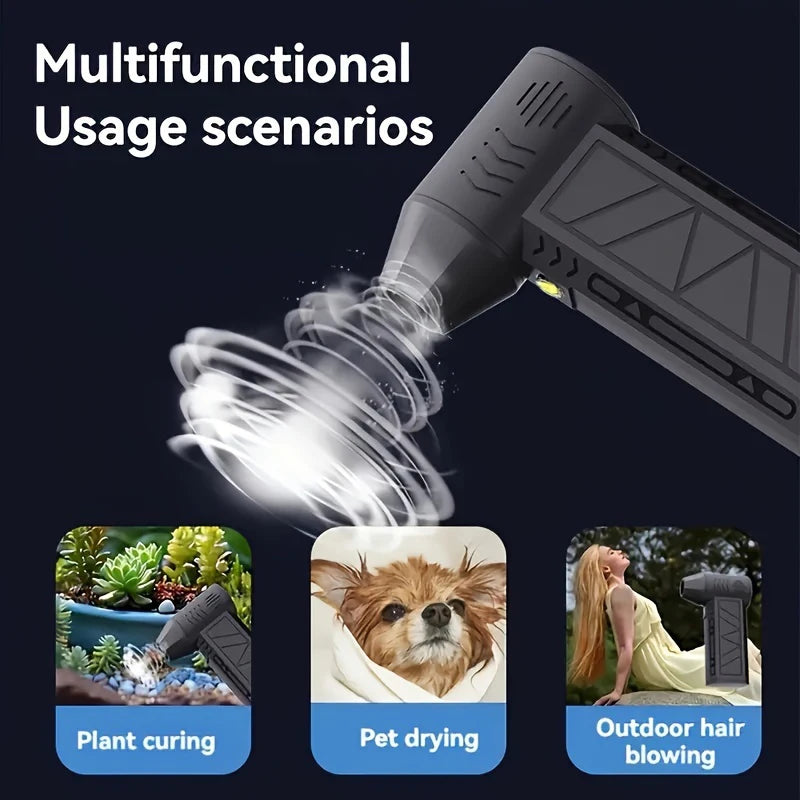 Xiaomi 130000RPM Handheld Brushless Motor 3nd Generation X3 Violent Blower Turbo Jet Fan Wind Speed 52m/s industrial Duct Fan