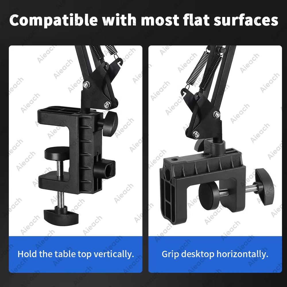 Tablet-Halterung 2025: MDNG iPad Stand Bed Holder - 360° Rotating Metal Mount Stretchable Arms Collection