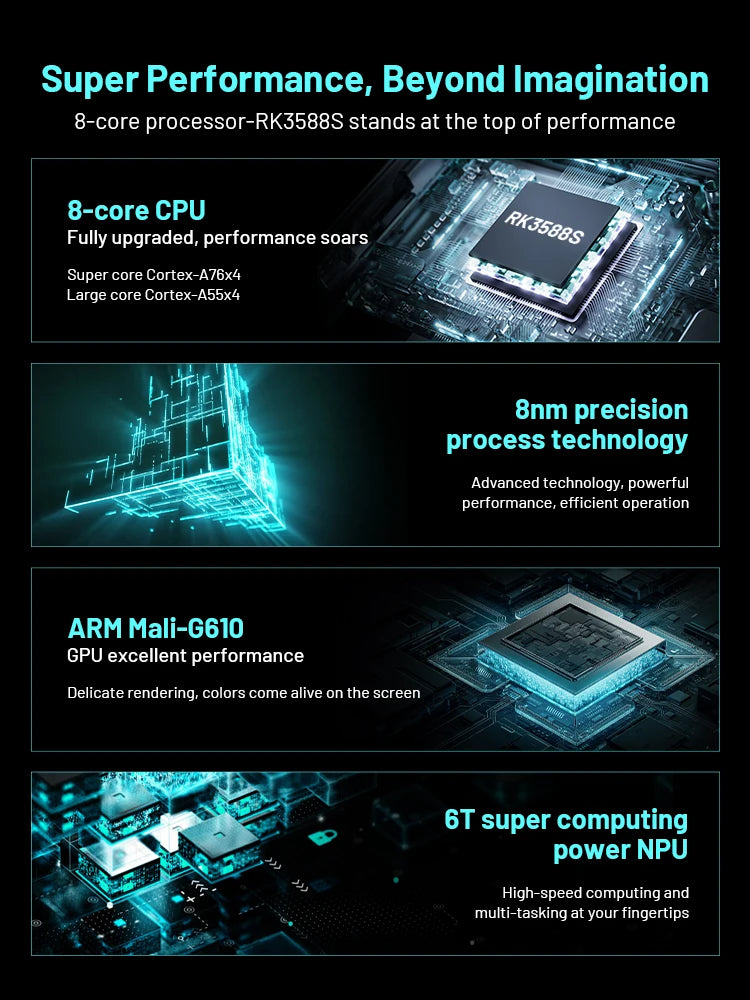 Kinhank K9PRO Android TV 12.0 8K@60FPS - WiFi6 HDR10+