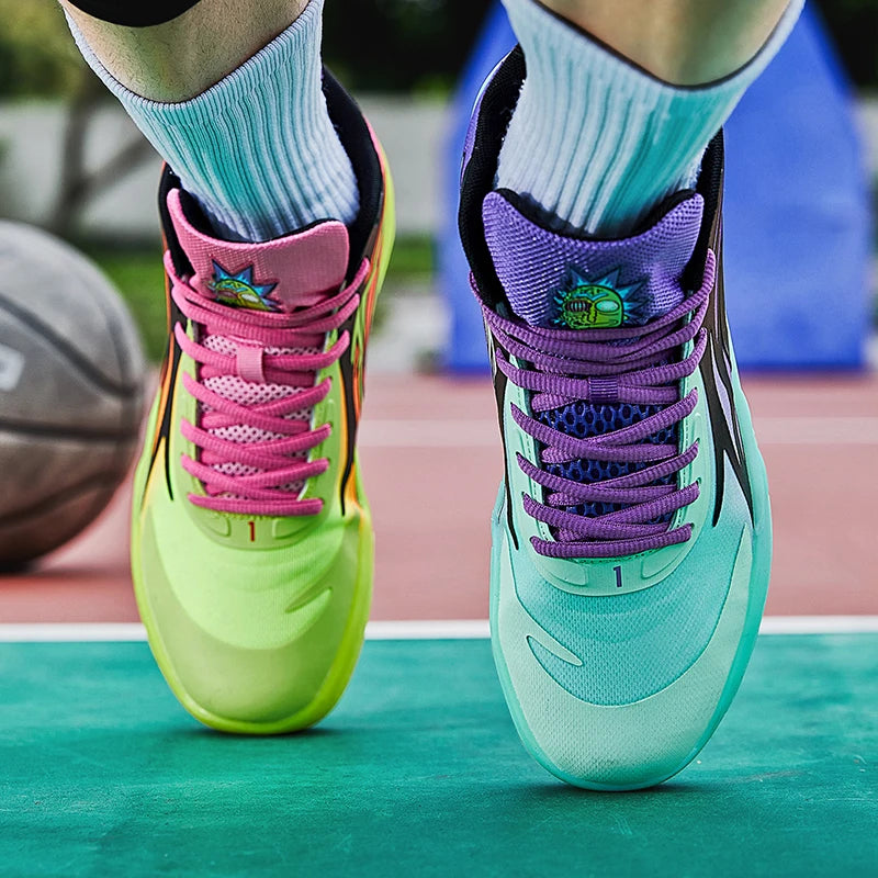 Men Sneakers Fashion Basketball Shoes For Man Training Sports Colorful Non-Slip Zapatillas De Hombres High Quality Tennis Shoes