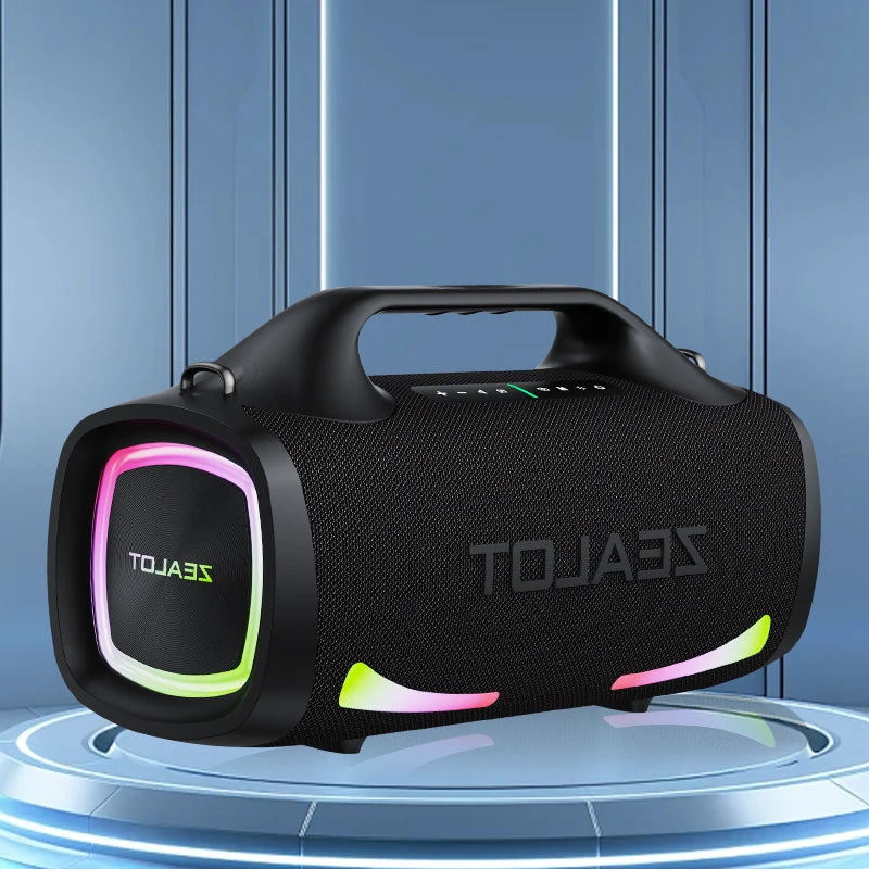 Bluetooth-Lautsprecher 2025: Zealot S79 100W Wireless Outdoor Portable Subwoofer HiFi Sound Collection