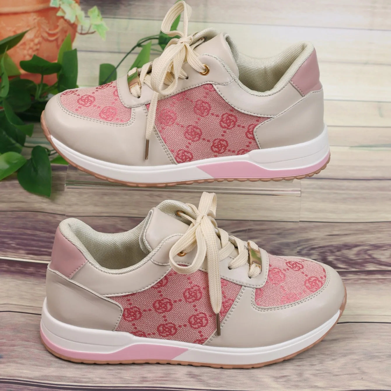 Women Sneakers 2024 Spring Autumn Fashion New Sneaker Luxury Brand Women's Lace Up Comfortable Plus Size Shoes Zapatos De Mujer