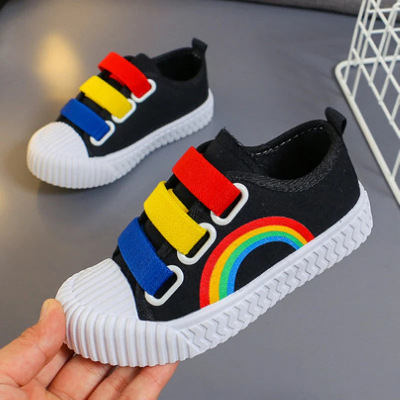 Kinder-Canvas-Schuhe 2025: Fashion-Hook Casual - Toddler Walking Collection