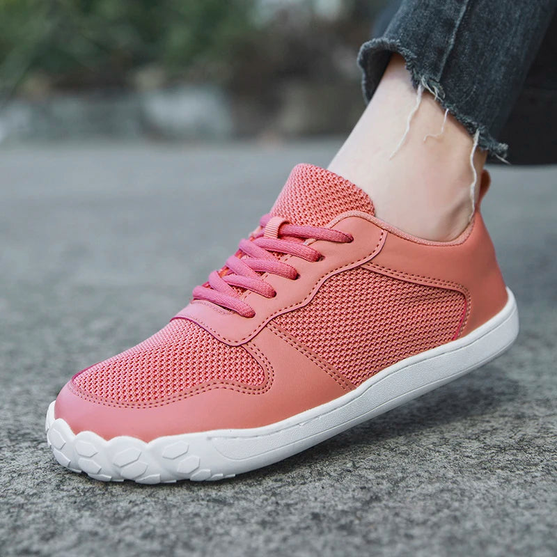 Neu Barfuß Casual Schuhe Für Frauen Leicht Atmungsaktiv Breit Zehen Sneakers Rutschfest Outdoor Walking Flats Loafers Größe 36-42