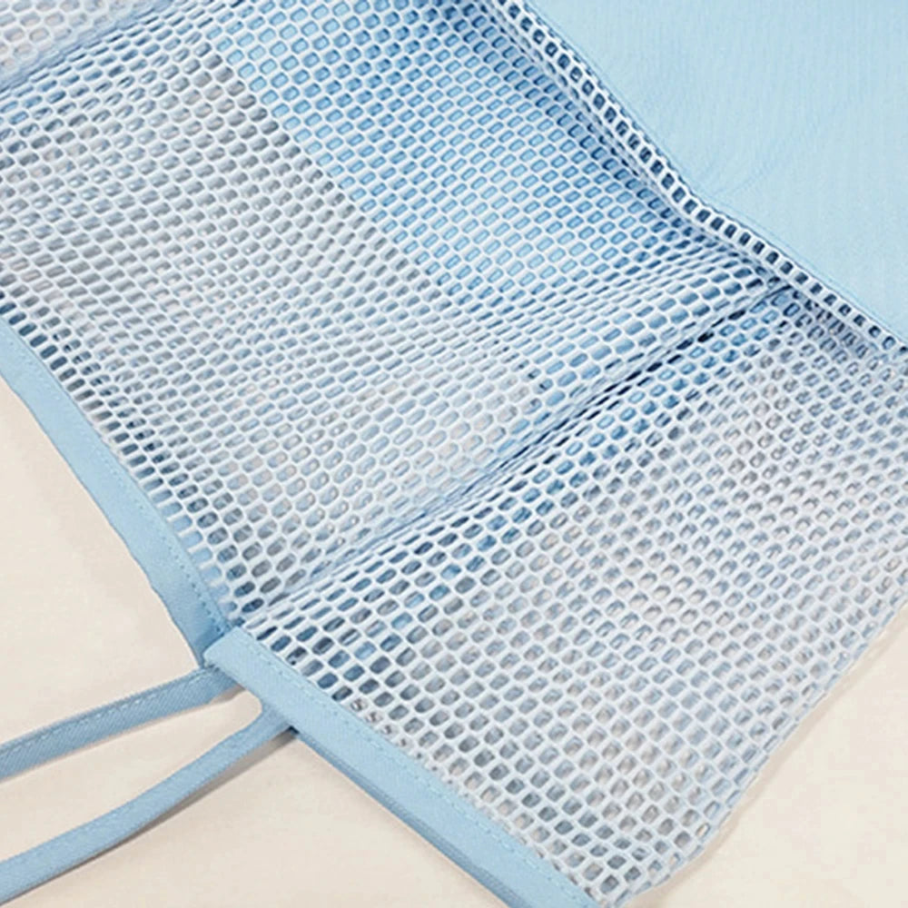 Women Swimming Beach Mesh Bag Ladies Shoulder Bag Large-capacity Travel Portable Storage Bag Multifunction Handbag
