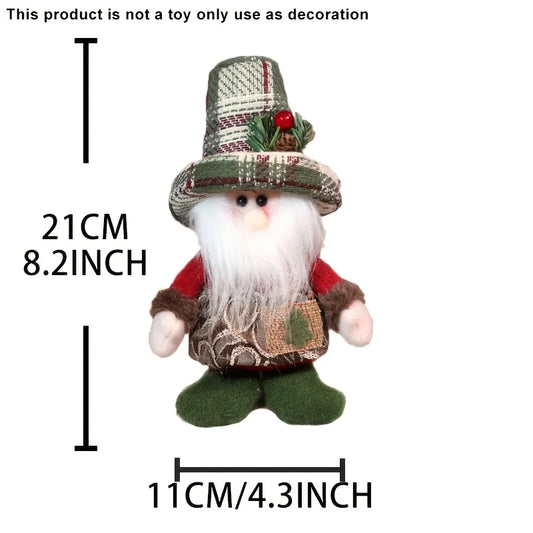 Choice Weihnachtsornament Schneemann Anhänger - Polyester, Ca. 9 Cm, Farbig