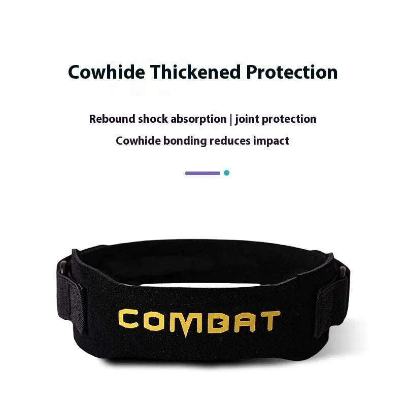 Kniebandage 2025: DUTRIEUX Cowhide Patella Strap Gym Fitness Knee Brace - Professional Running Knee Pads Protective Guard Men Women Kneecap Pad Collection