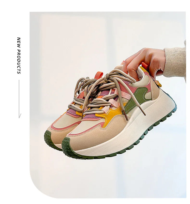 Women Sneakers Luxury Fashion High Top Women Boots Platform Casual Shoes Outdoor Running Shoes for Women Female Ladies Trainers