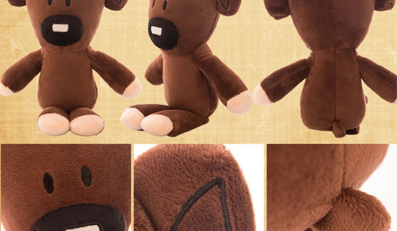 Fun Bear Plush Toy Kawaii Cartoon Bean Figures Small Cute Animal Baby Stuffed Doll Mini Pillow Decor Adorable Soft Girl Kid Gift