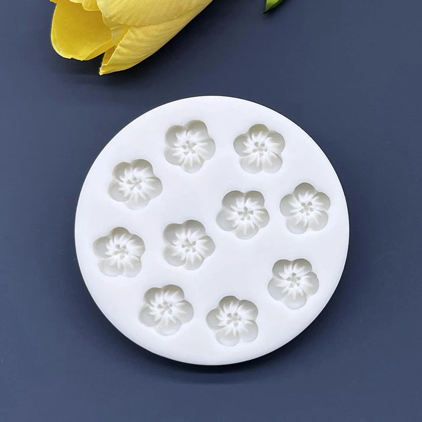 Flower Daisy Silicone Sugarcraft Mold Resin Tools Cupcake Baking Mould Fondant Cake Decorating Tools