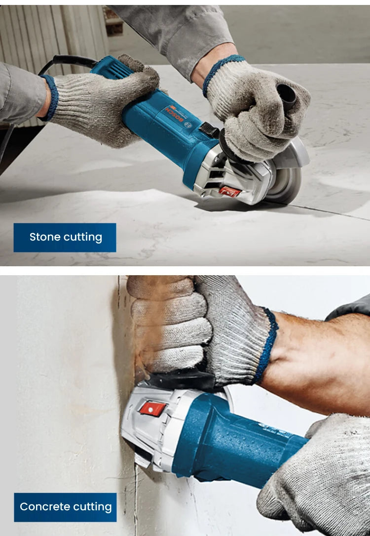 Bosch GWS 9 Serie Angle Grinder 125/100Mm Cutting Disc Multifunctional Cutting Polishing Rotary Tool 900W Angle Grinding Machine