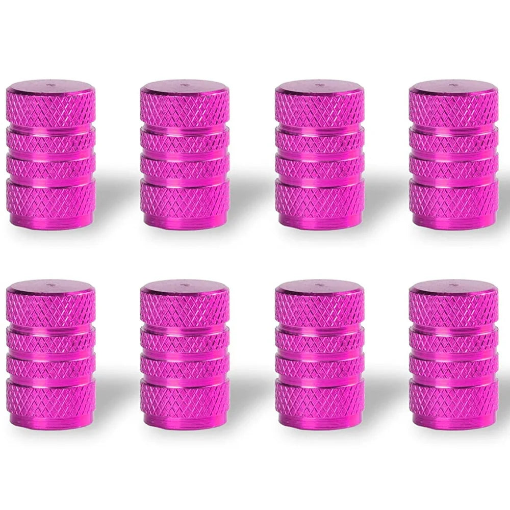 ZZTZZC Ventilkappen Staubdicht - Aluminium 8er Set 11mm