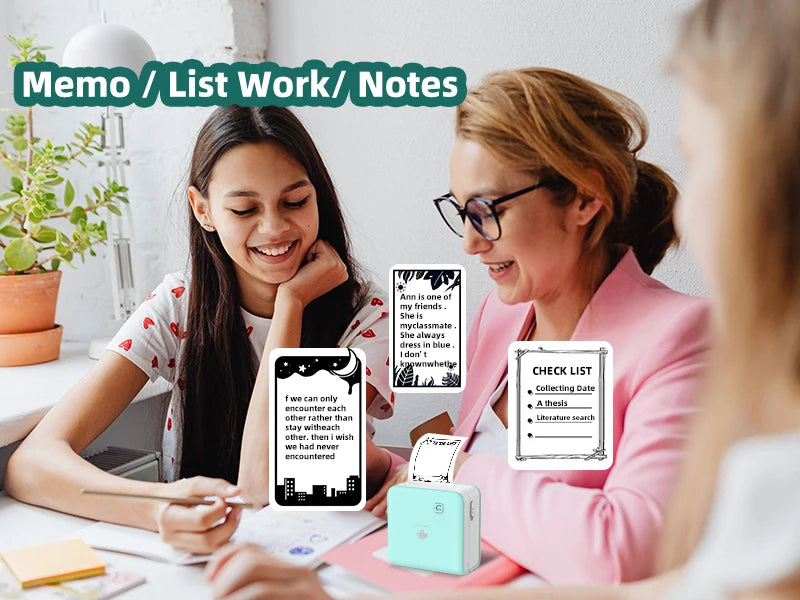 Premium Mini Bluetooth Drucker - 58mm Thermo Akku2000