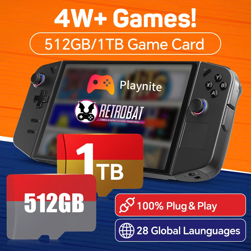 Placă de joc GameFlash G4 4W - 512GB/1TB compactă pentru console portabile