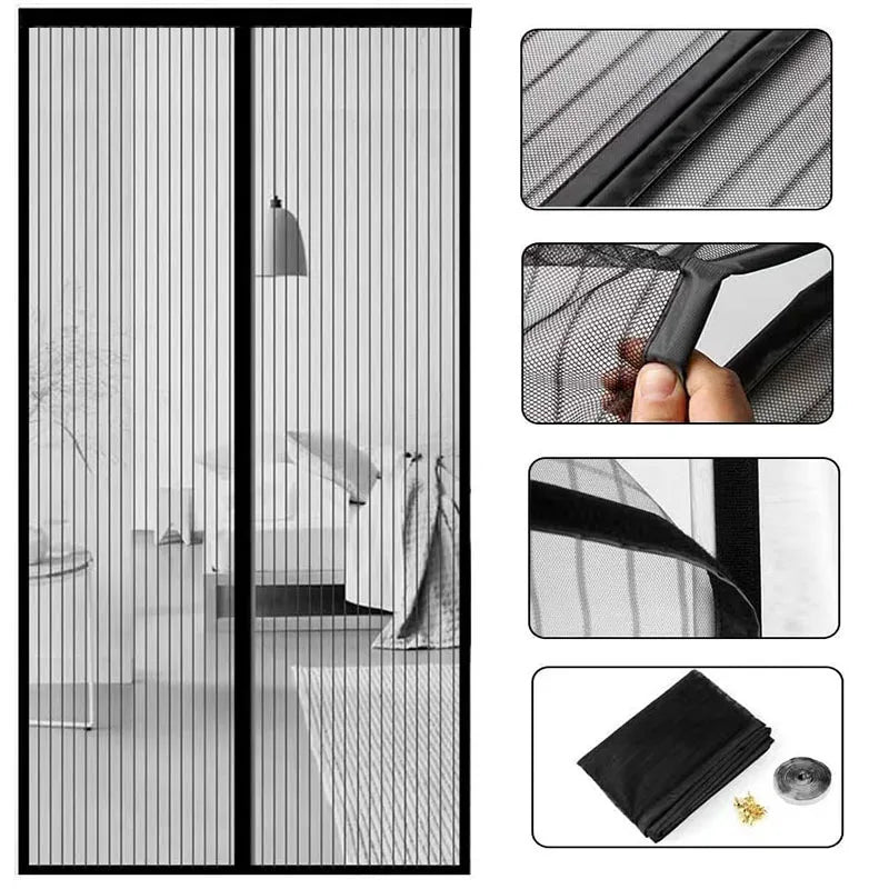 Choice Magnetischer Türvorhang - Mückenschutz 90x210 cm
