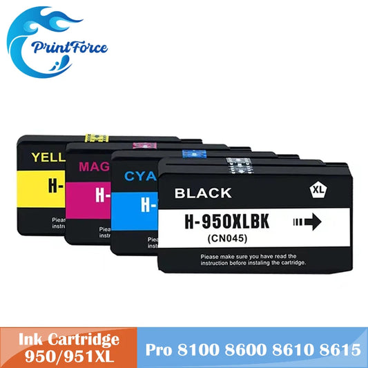 Erilles 950 951XL Kompatible Tintenpatrone - BK80ML CMY30ML