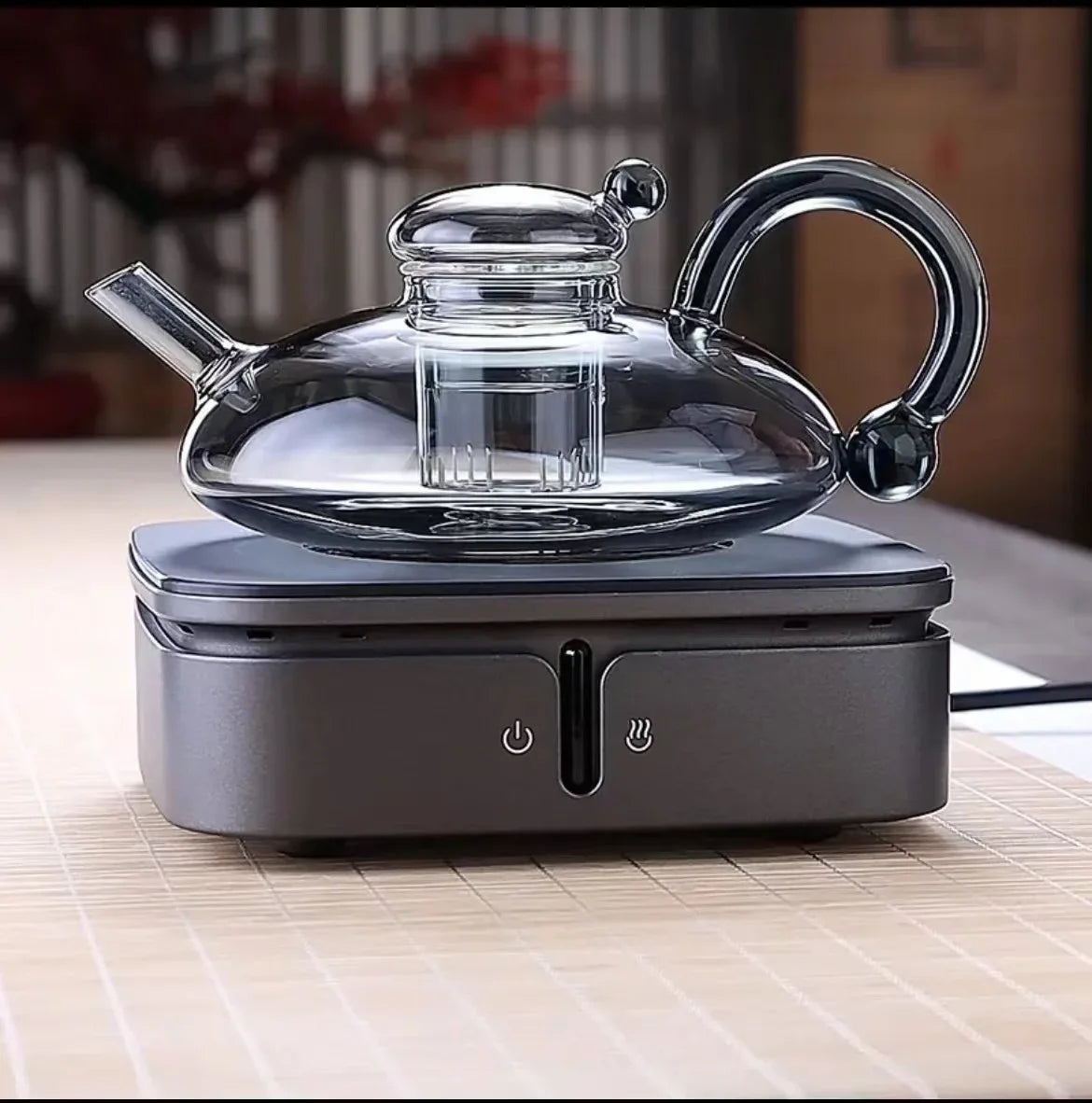 Blumen Tee Teekanne Set Britisch-Stil Gekocht Früchte Tee Set Hitzebeständig Glas Nordisch Erschwinglich Luxus Gesundheit Topf - Golden Bridge Store