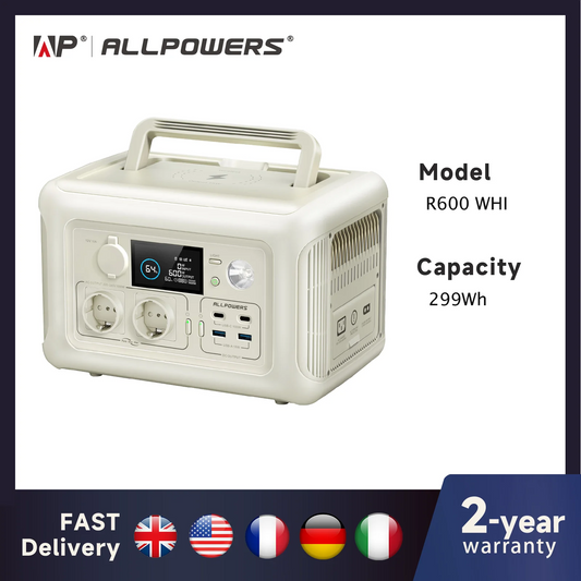 Powerstation 2025: ALLPOWERS R600 299Wh 600W LiFePO4 Portable Collection
