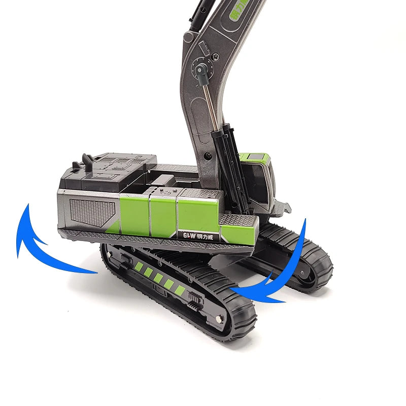 Baufahrzeug-Set 2025: Alloy Traktor & Bagger - Farm Engineering Collection