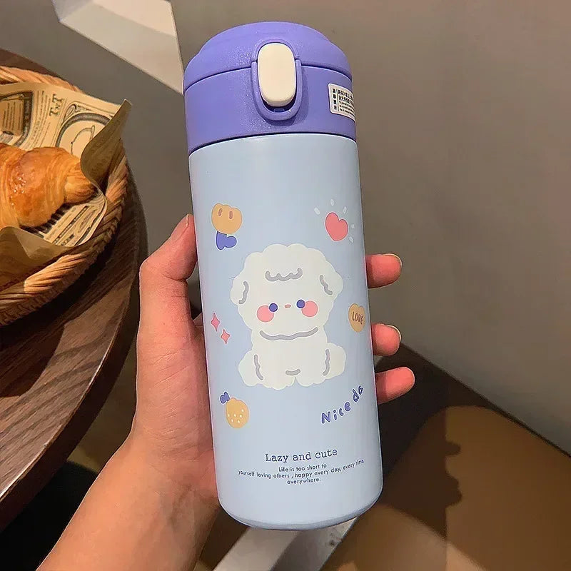 SMHXIANGQIANJIN Thermosflasche Vakuum - 380ml Edelstahl
