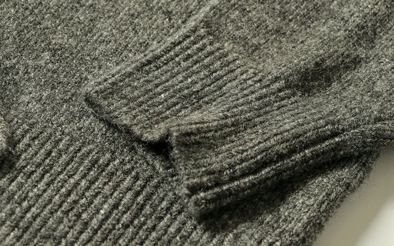 American Vintage Herren Cardigan Warm - Stark, M/L, V-Auss.