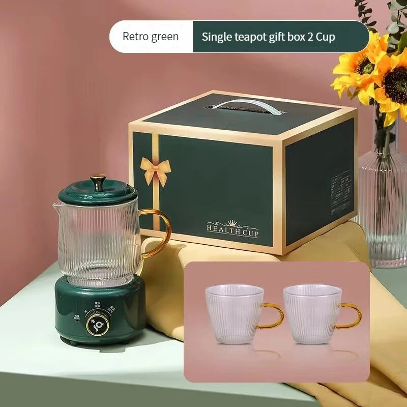 Gesundheitserhaltung Topf, Multi-funktional Haushalt Büro Konstante Temperatur Topf, Klein Glas Vollautomatisch Medizin Topf