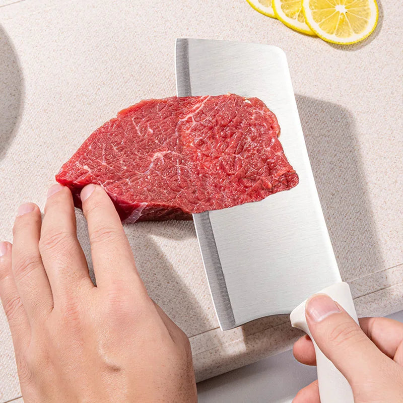 Edelstahl Küche Messer Set Werkzeuge 2025 - Geschmiedet Küche Messer Schere Schäler - Chef Slicer Paring Hackmesser Geschenk 5 Stück Set