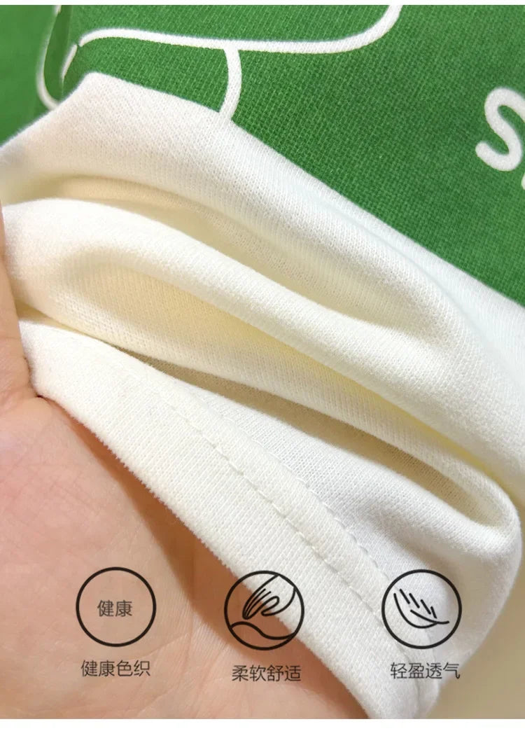 Set bebeluși Sonkpuel cu mânecă scurtă și dungi - bumbac 1-3 ani, 2 buc.