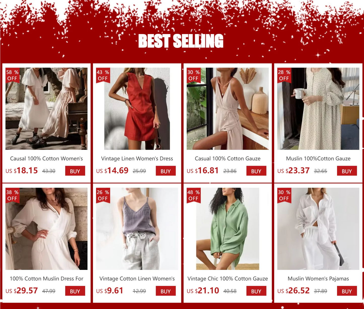 Rochii elegante pentru femei, 100% bumbac, muselină, mânecă lungă, decolteu în V, casual, petrecere, vacanță, plajă, alb, negru, halate, vestidos de mujer
