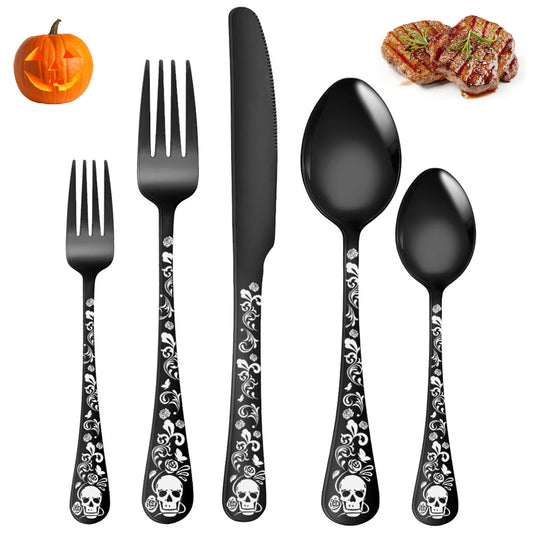 ACCHAMP Gothic Besteck Set -5teilig Edelstahl Standardgröße