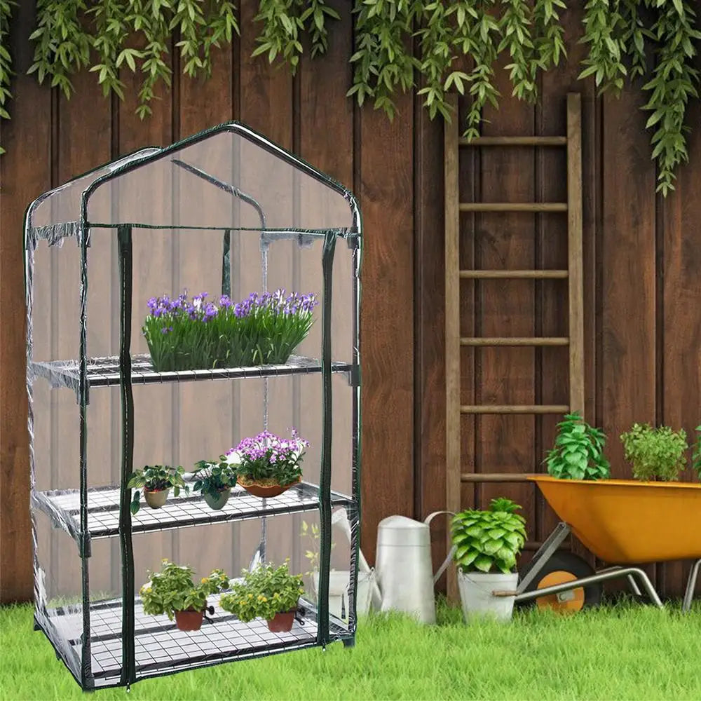 Outdoor For Garden Gardening Warm Waterproof Greenhouse Portable Mini Planter House Flower Frame Meaty Sun Room Hothouse Cover