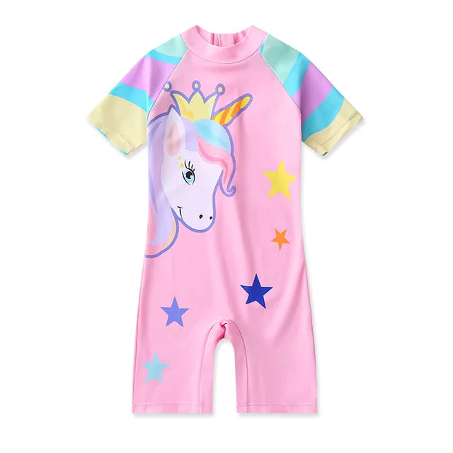 Kinder-Schwimmanzug 2025: Children's Swimwear New One-piece Swimsuit For Boys And Girls Little Kids Big Kids Sun Protection Hot Spring Swimming Set Collection