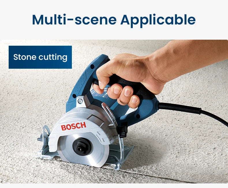 Bosch GDM 13-34 Electric Circular Saw 110mm Tile Stone Marble Granite Cutting Machine 2.8Kg 1300W Portable Discs Saw Power Tool