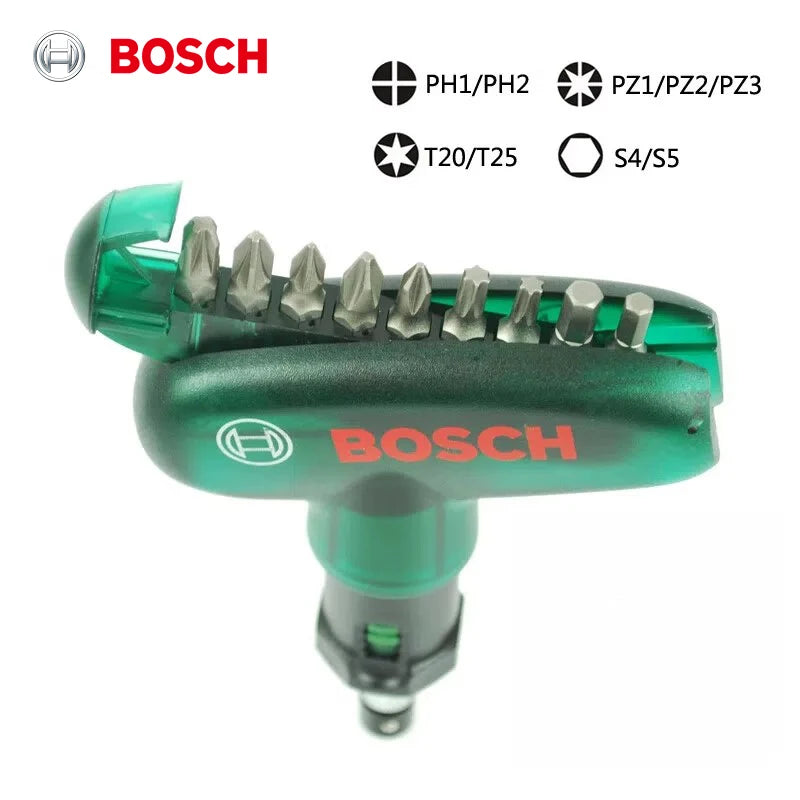 Bosch Electric Drills Bits Kit Screwdriver Ski Tool Holder Installation Snowboard Adjustment T-shaped Ratchet with PH3