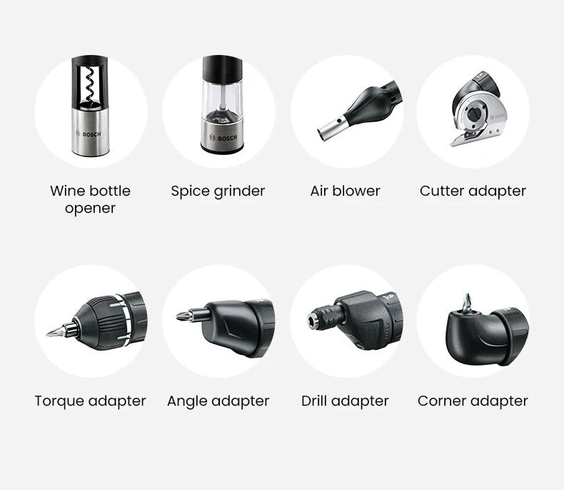 BOSCH Original IXO 6 Schraubendreher SHOP ADAPTER & Zubehör Für IXO Bohrschrauber Heim Und Garten Off-set Winkel Adapter