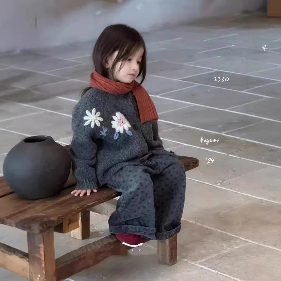 CZ4746 Strickcardigan - Größe 3-6 Jahre, Material Baumwolle/Polyester