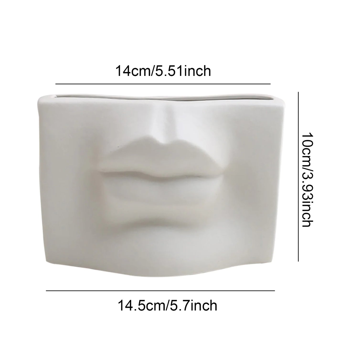 Face and Five Senses Hydroponic Flower Arrangement Glass Vase Plant Pot Wedding Decoration Vase With Flowers Decor Room Home