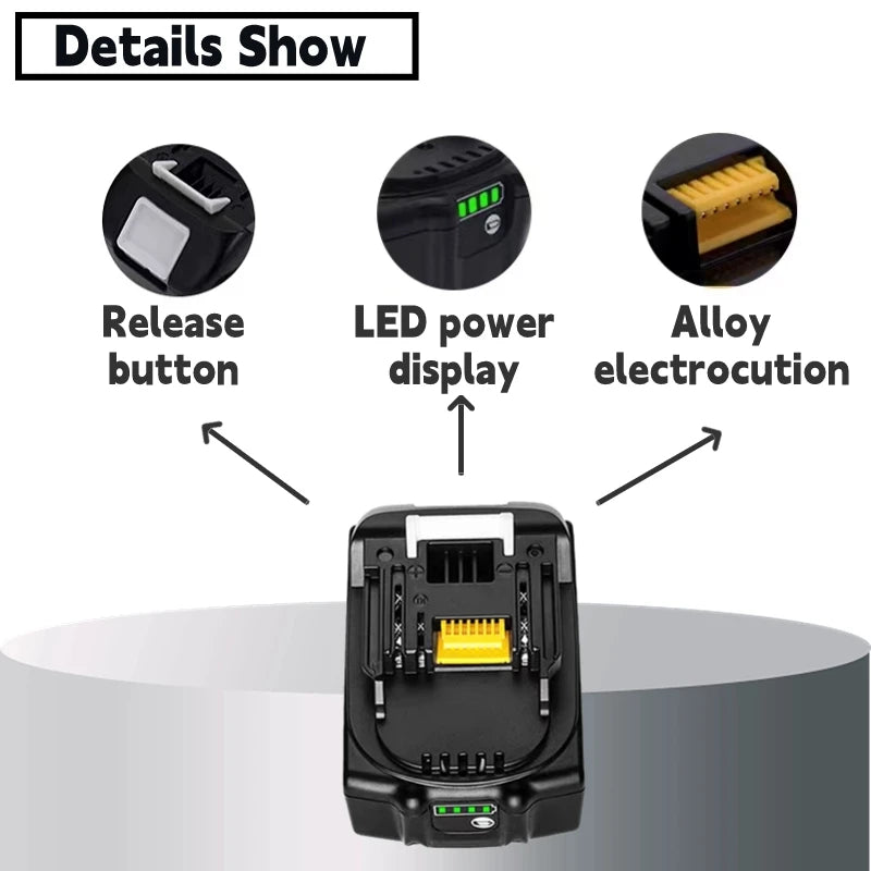 MINNAAOO BL1430 LiIon Ersatzakku - 14,4V 6000mAh 700g