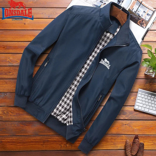 LONSDALE Slim Fit Bomberjacke-Größe M-6XL, Futter Polyester