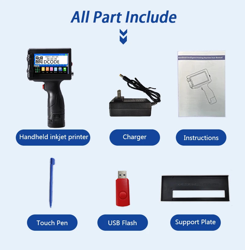 DCODE 1750PLUS-1 Mobil TIJ - 2000mAh 1.4GHz, 25,4mm