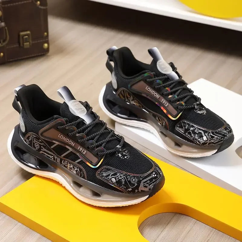 Herren Casual Sneakers Sommer - Stilvolle Gemischte Farbe Männer Schuhe - Y2K Hohe Qualität Jogging Walking Original Deals Breite Sports