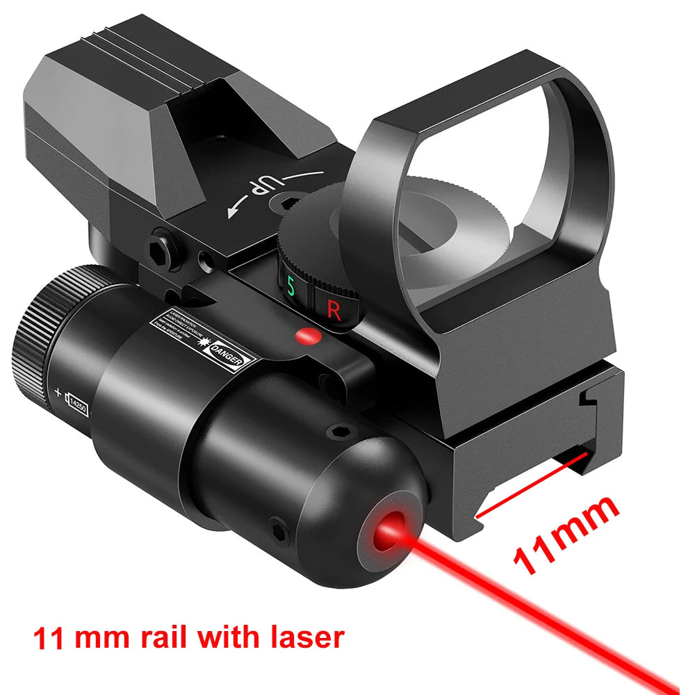 Bestsight Holographisch Rotpunktvisier - 20mm Schiene 6x