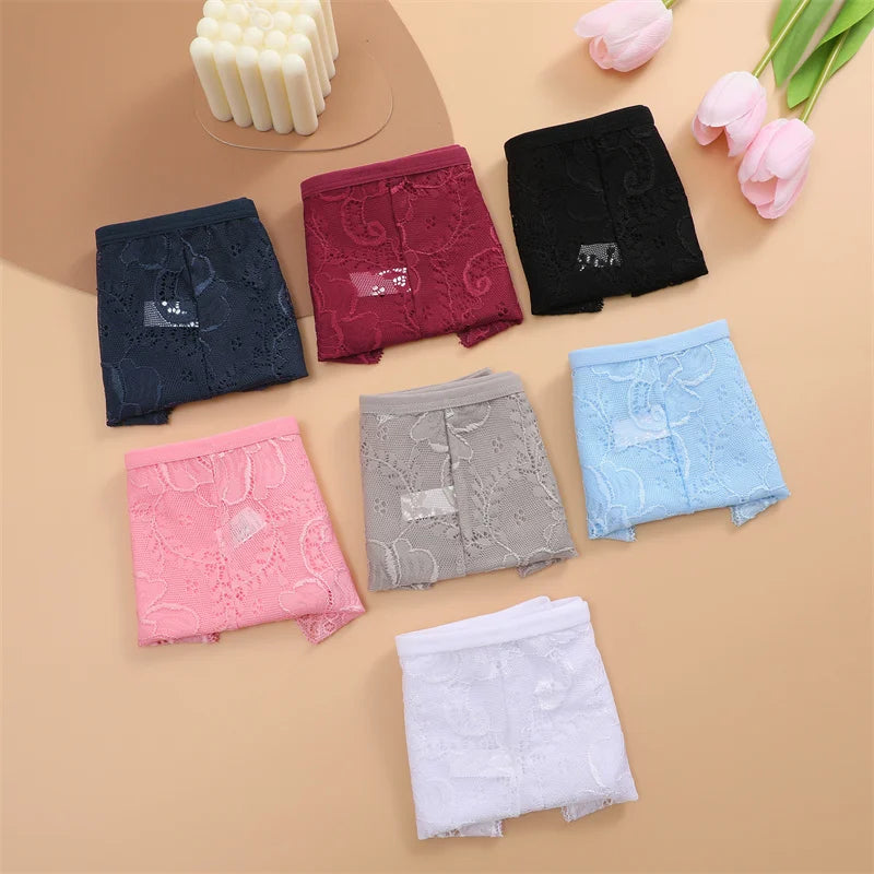 All Of Me N667 Spitzenwäsche Low Waist - 7er Set Viskose