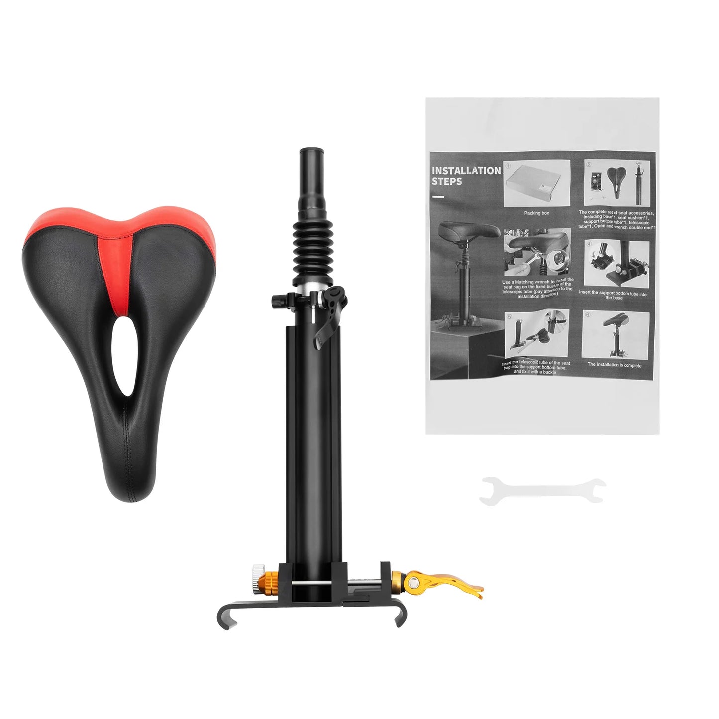 For Xiaomi M365 and Xiaomi M365 Pro Electric Scooter Comfort Seat Saddle Adjustable Scooter Seat