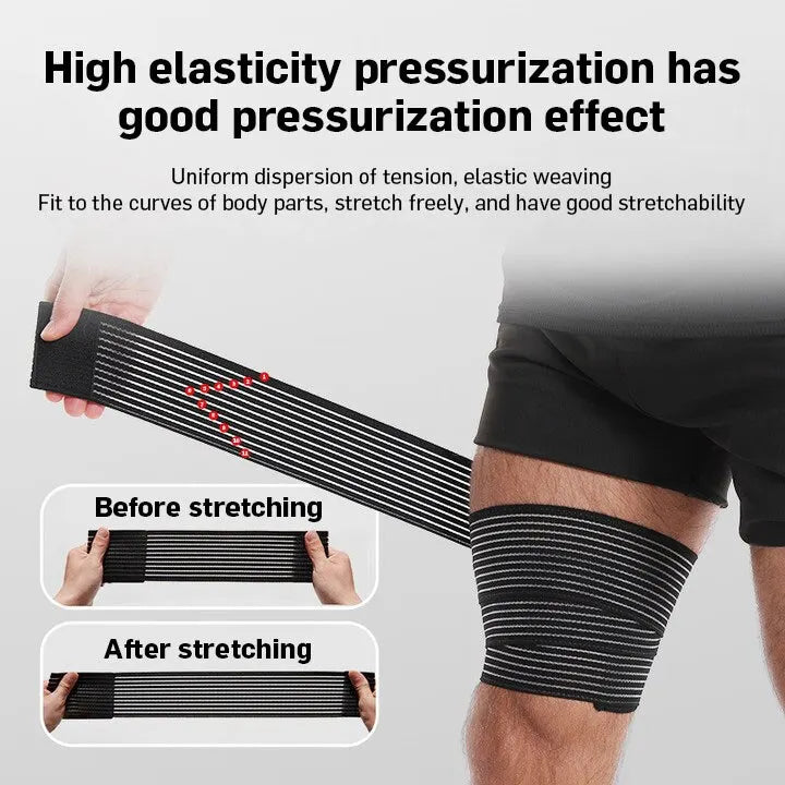 Choice Knieband Extra Lang Kompression - Polyester OneSize