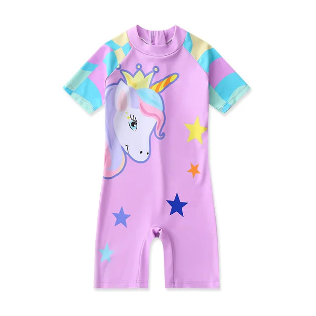 Kinder-Schwimmanzug 2025: Children's Swimwear New One-piece Swimsuit For Boys And Girls Little Kids Big Kids Sun Protection Hot Spring Swimming Set Collection