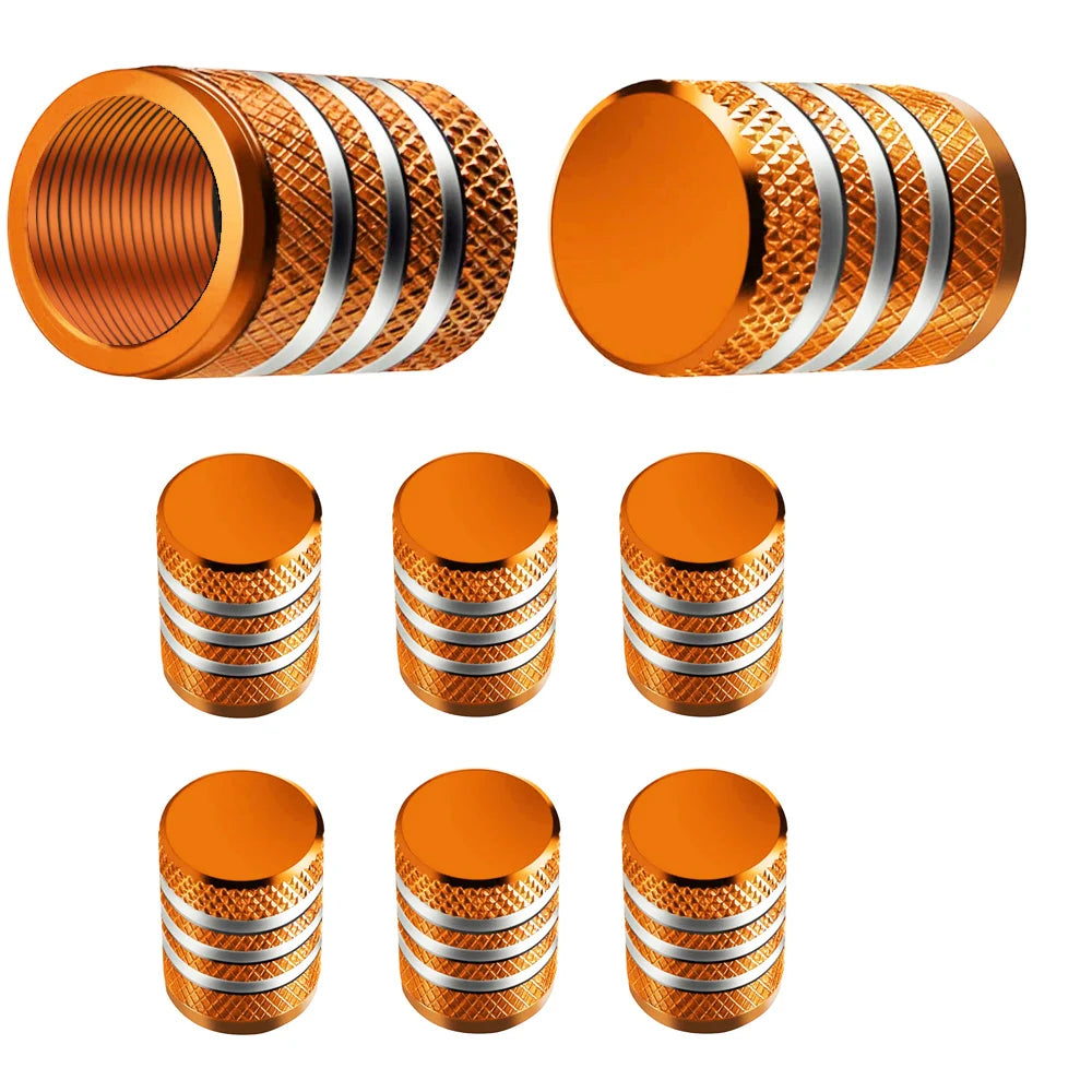 ZZTZZC Ventilkappen Staubdicht - Aluminium 8er Set 11mm