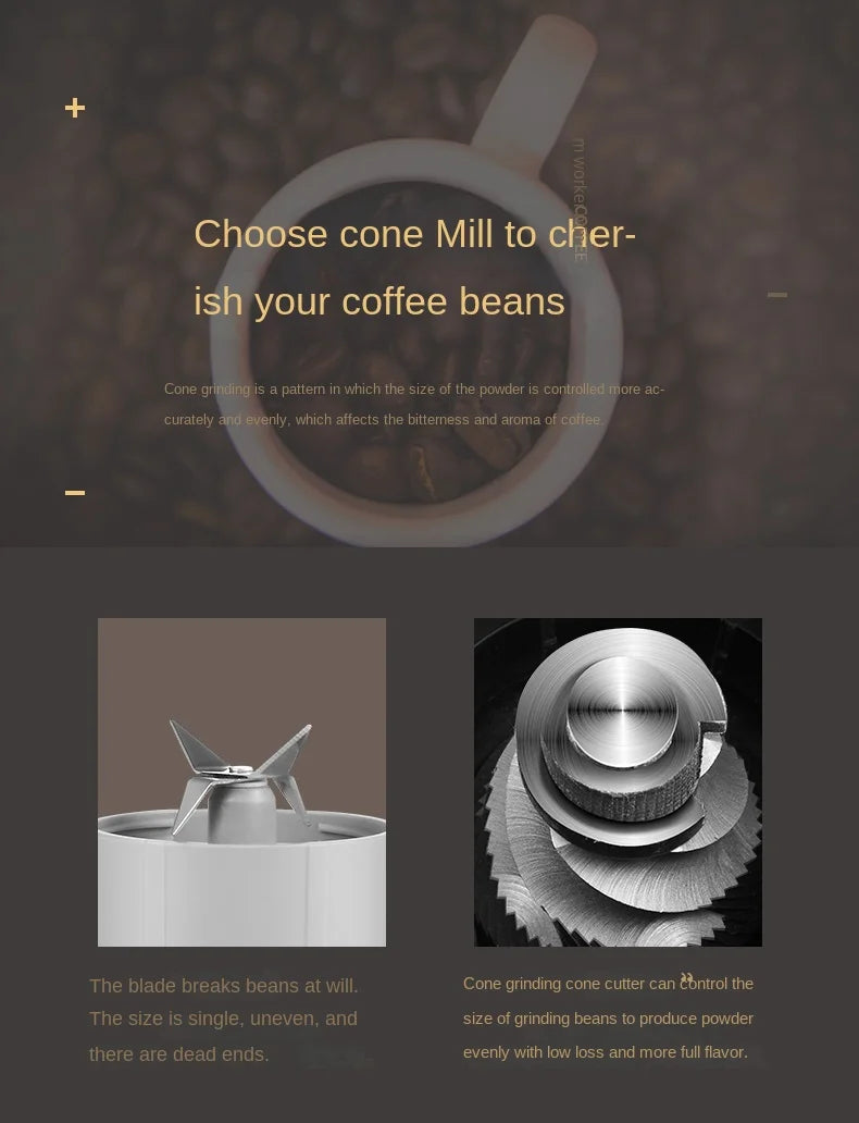 Italian American Automatic Coffee Machine Household Coffee Machine 20bar Extraction Concentration Optional Automatic Grinding