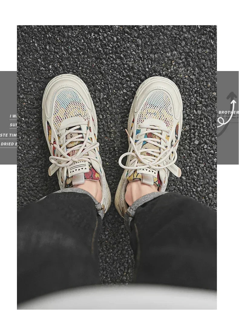 Zapatillas Hombre 2024 - Adidași de lux pentru skateboard, Tenis Masculino Respirable și Cómodo (Casual/Running)